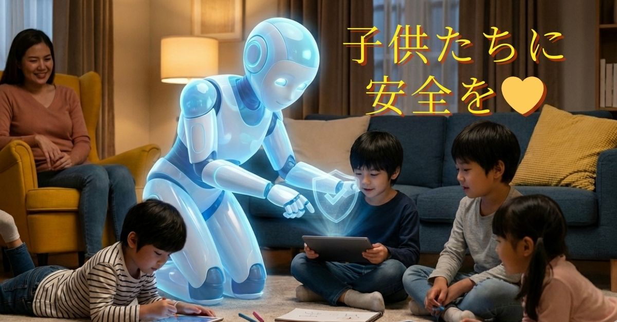 子供たちに安全を